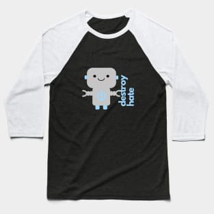 Cute Inspirational Robot Baseball T-Shirt